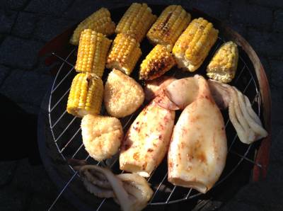 しょうゆ味の焼きおにぎり