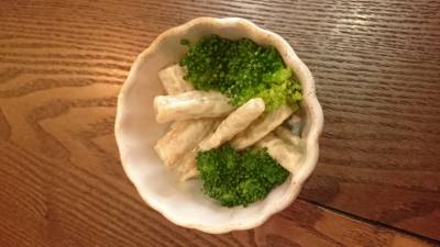 たたきごぼうのサラダ