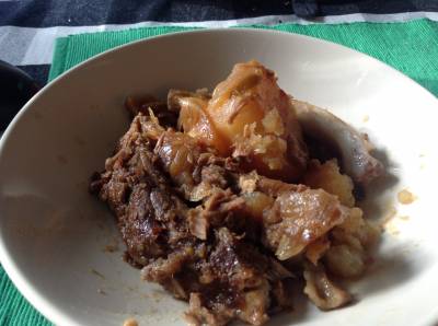 スペアリブのうま煮