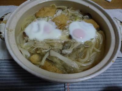 鍋焼きうどん