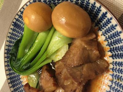 フライパン煮豚