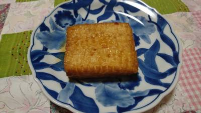 厚揚げの甘辛煮