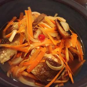 干物の南蛮漬け