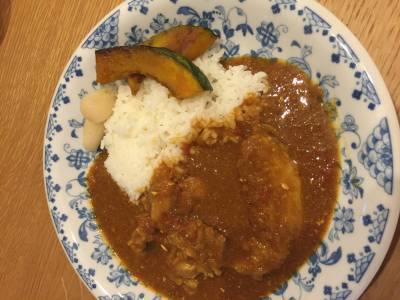 トマトチキンカレー