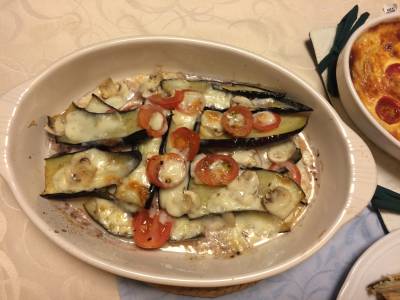 なすとチーズのオーブン焼き