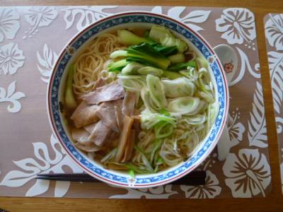 シンプルしょうゆラーメン