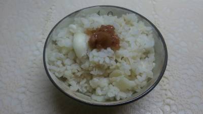 ゆり根の炊き込みご飯