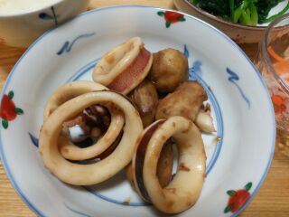 いかと里芋の煮物