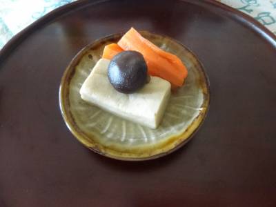 高野豆腐の含め煮