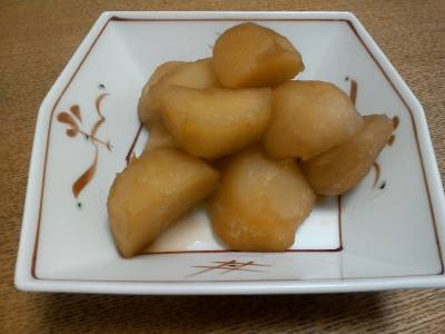 じゃがいもの甘辛煮