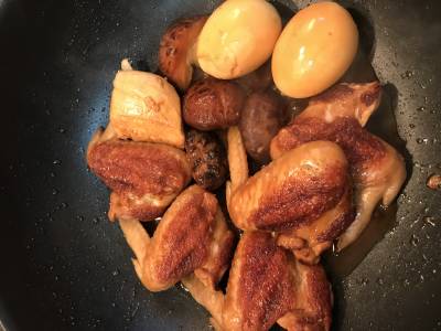 鶏手羽のはちみつじょうゆ煮