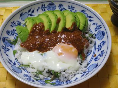 無点火アボカ丼