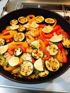 フライパンパエリア