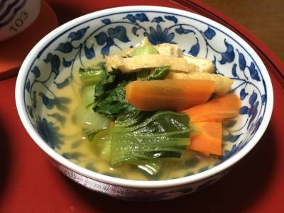 青菜の煮びたし