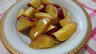 さつま芋のレモン煮