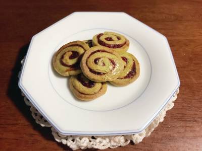 緑茶のクッキー