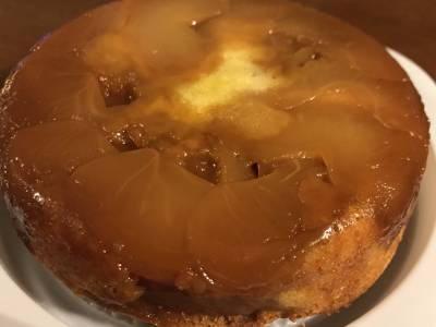 紅玉のタルトタタン風