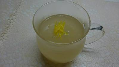 柚子（ゆず）くず湯+みかんくず湯