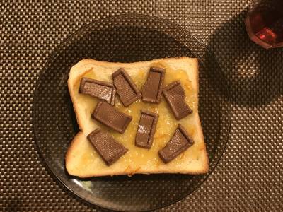 マーマレードチョコトースト