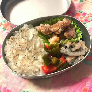 鶏から揚げの南蛮づけ弁当 レシピ 藤井 恵さん みんなのきょうの料理 おいしいレシピや献立を探そう