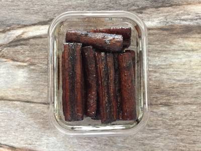 ごぼうの黒酢煮