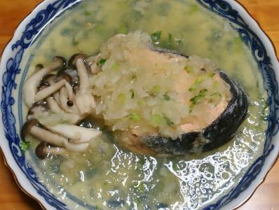 鮭のみぞれ煮