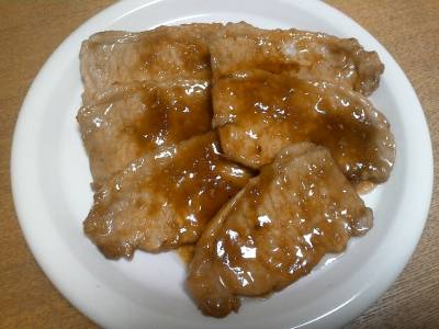 豚肉のしょうが焼き