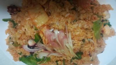 たこぺぺチャーハン