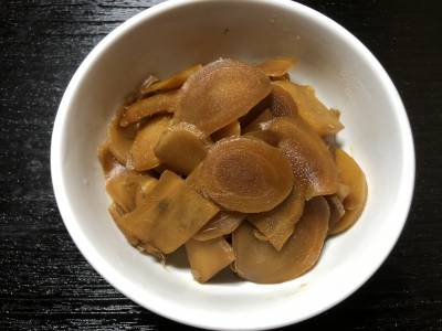 新しょうがのつくだ煮