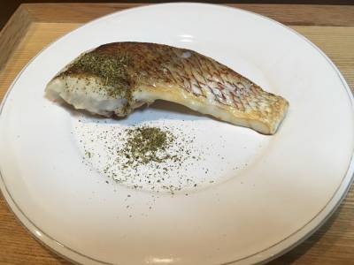 白身魚の塩焼き