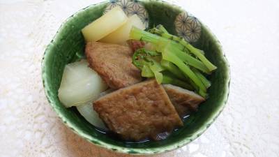 さつま揚げと大根の煮物