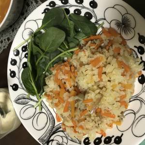 にんじんのプロフ(炊き込みご飯)