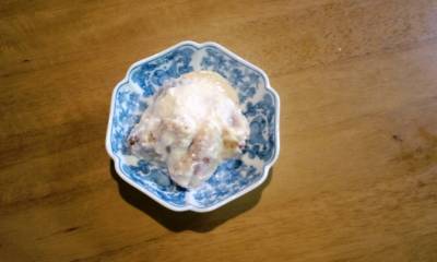 いちじくの豆乳チーズ白あえ