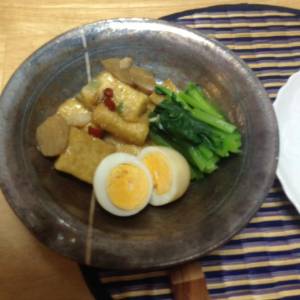 揚げ高野豆腐のピリ辛煮