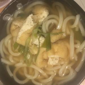 京風たぬきうどん