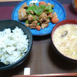 里芋と豚肉のごまみそ煮