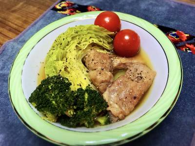 豚肉とキャベツの重ね煮