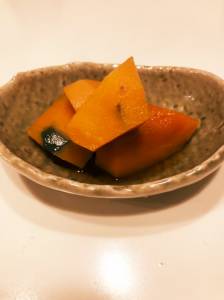かぼちゃの甘煮