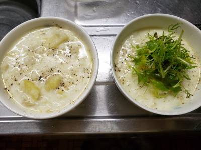 カリフラワーのクリームスープ