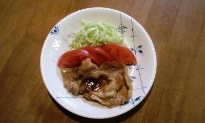 豚肉のしょうが焼き