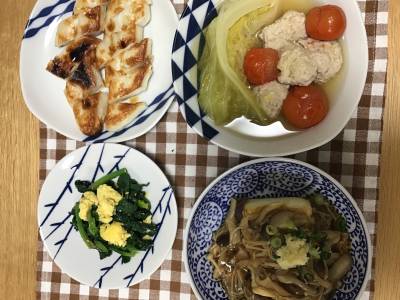 春キャベツと鶏だんごのスープ煮