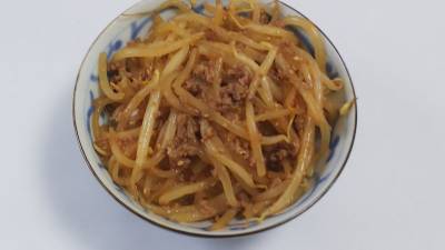 もやしの中華丼