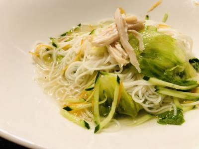 しっ鶏ハムサラダ