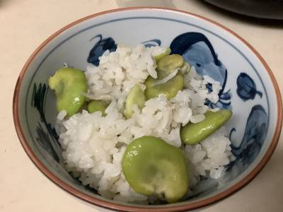 そら豆ご飯