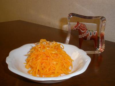 春にんじんのナムル