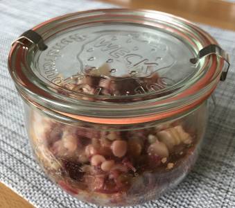 みょうがの梅あえ