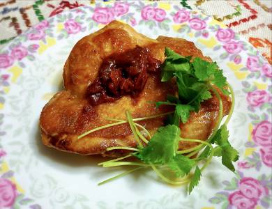 鶏もも肉の梅煮