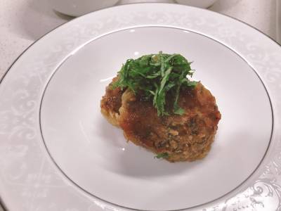 鶏つくねの照り焼き