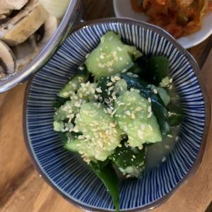 きゅうりのからし漬け