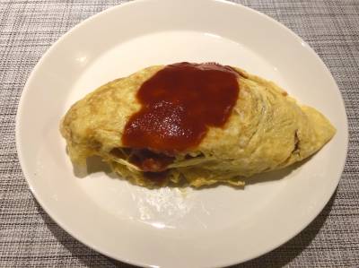 真夜中のオムライス